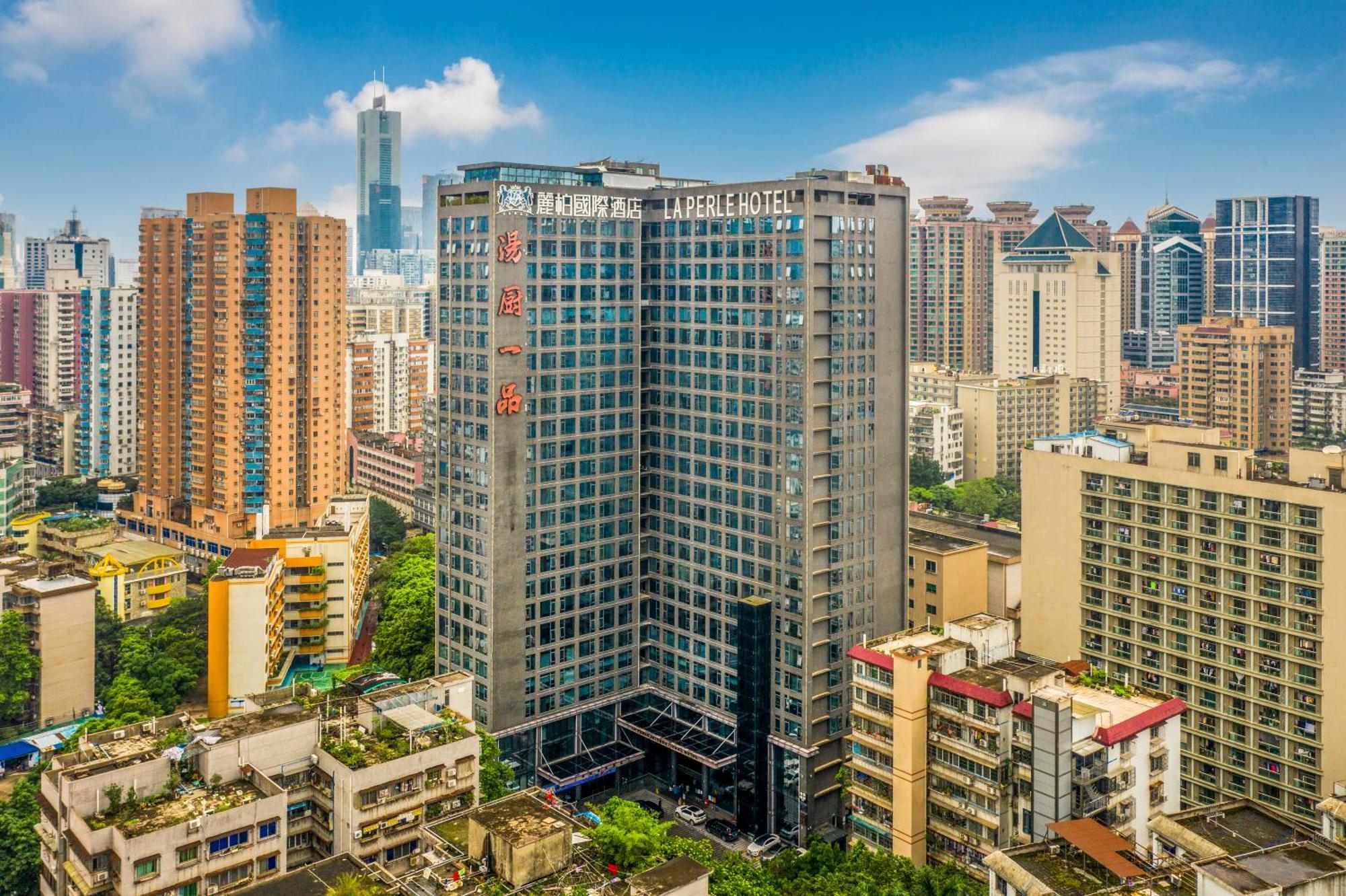 La Perle International Hotel - Free Shuttle Between Hotel And Exhibition Center During Canton Fair & Exhibitor Registration Counter Екстер'єр фото