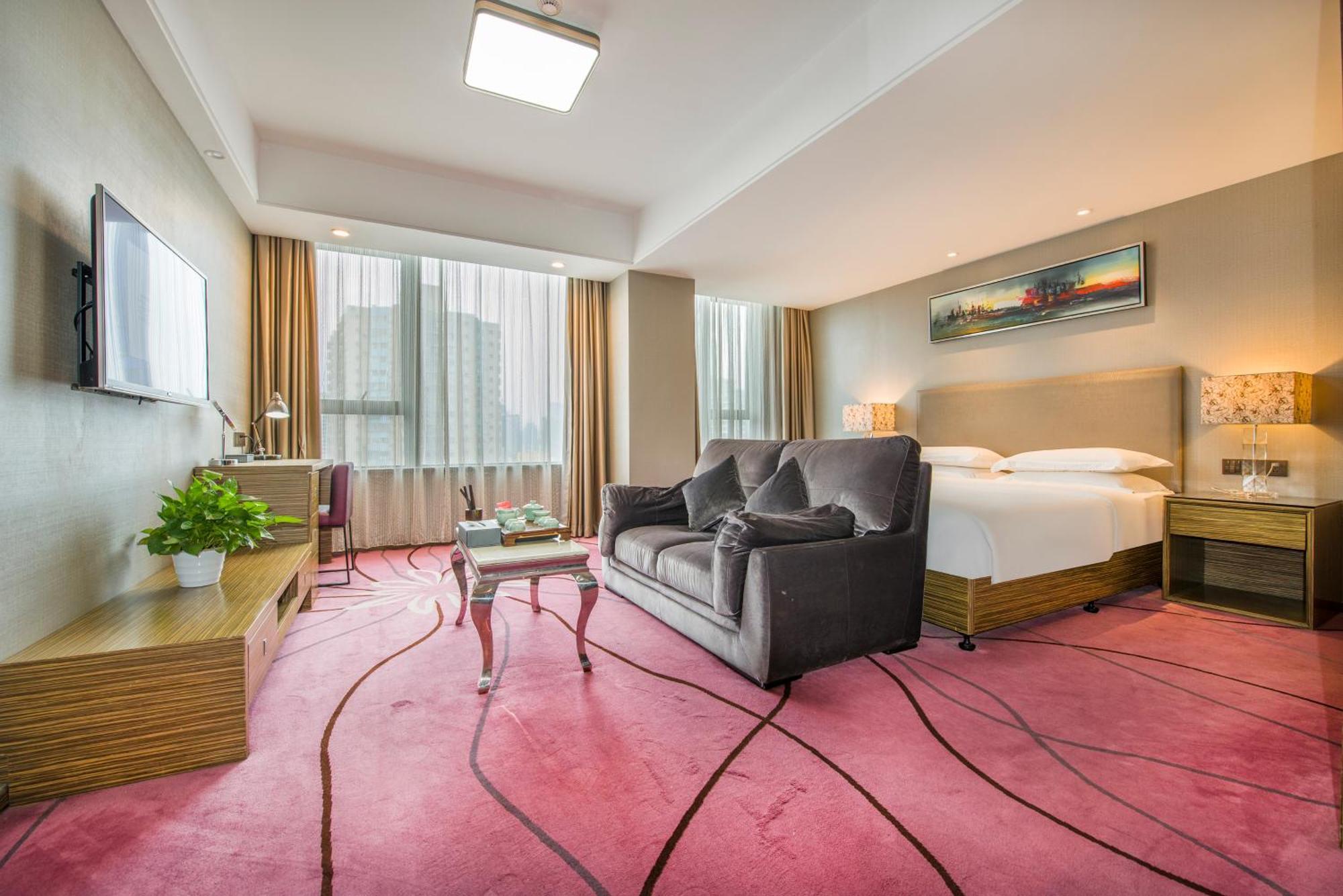 La Perle International Hotel - Free Shuttle Between Hotel And Exhibition Center During Canton Fair & Exhibitor Registration Counter Номер фото